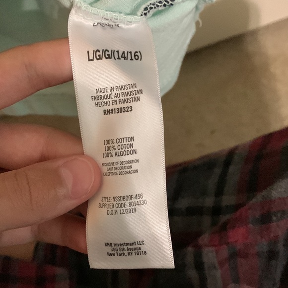 NWOT Nautica Collared T shirt Short sleeve 14/16 Large - Picture 6 of 7